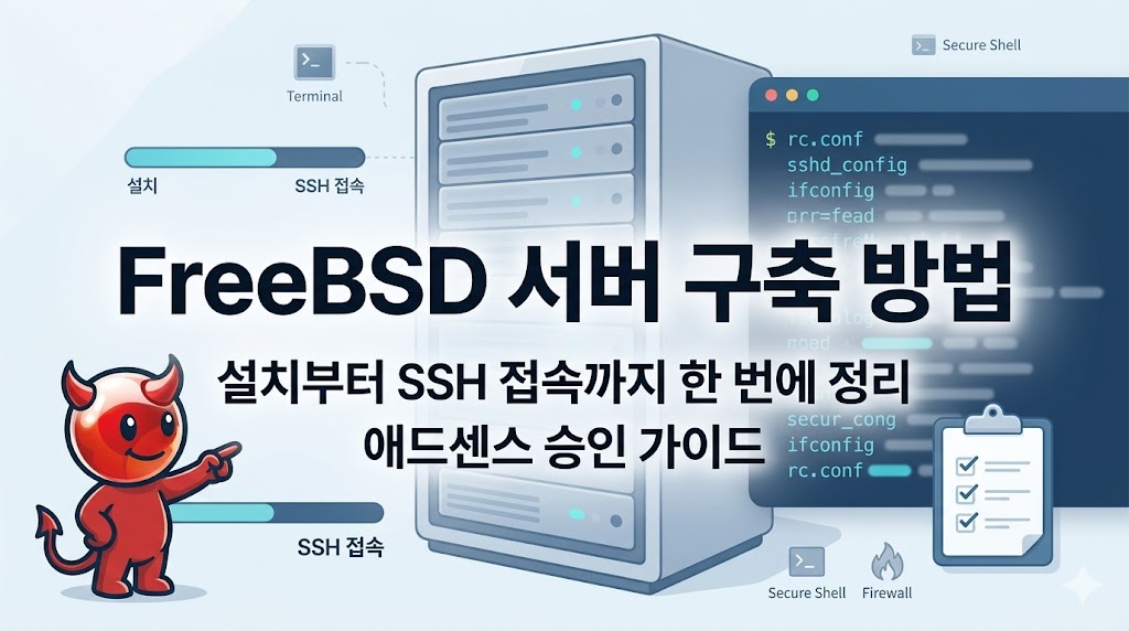 FreeBSD 서버 구축 방법 썸네일