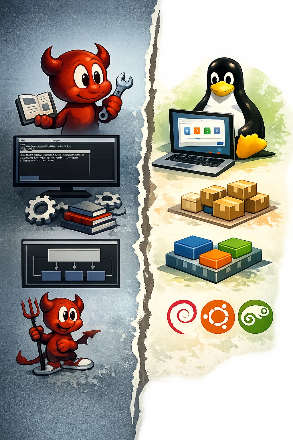 FreeBSD vs Linux 차이 썸네일