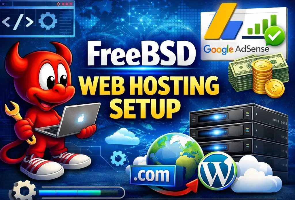 FreeBSD 웹호스팅 구축 방법 썸내일